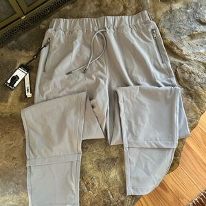 Charlie B Techno pants with Relaxed Fit and Elastic Waistband